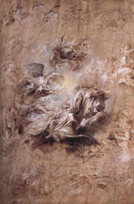 Peter Paul Rubens The Apotheosis of Fames I and Other Studies (mk01)